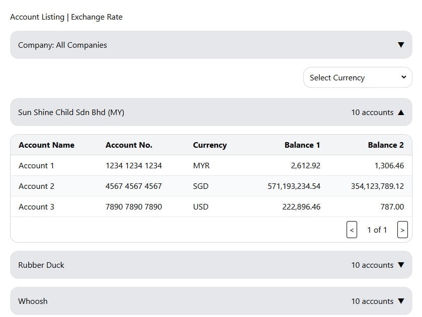 Exchange Rate